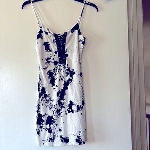 Black and white dress